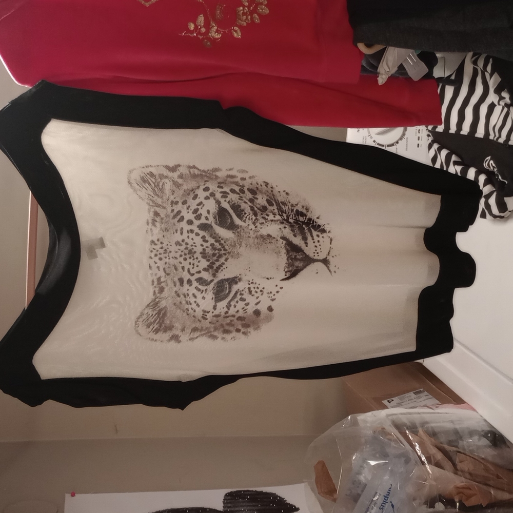 Awesome Bebe Tiger Top